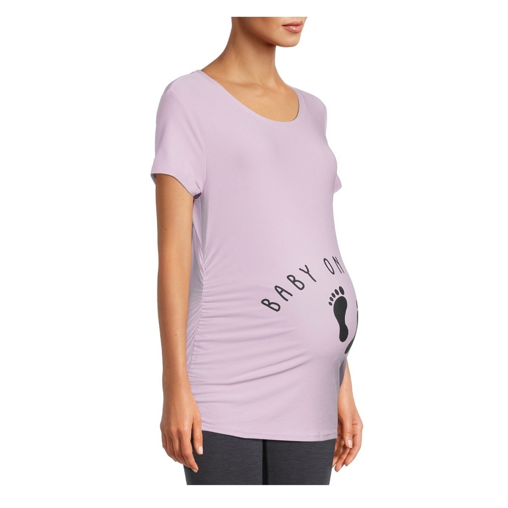 Maternity Graphic T-Shirt - Picture 2 of 6
